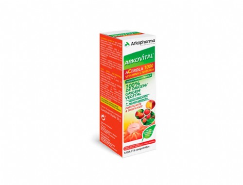 Arkovital Acerola 1000 (15 comp Masticables)